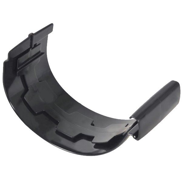 Jonction à coller Nicoll JNC29 pour gouttière demi-ronde Vodalis LG29 - Techtan Anthracite
