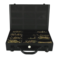 Coffret de 2250 vis bois Rocket à tête fraisée - Empreinte Torx - Pour le bois et l'aggloméré - Acier zingué