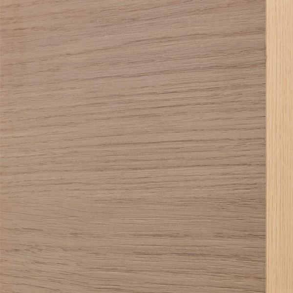Porte d'intérieur MDF âme alvéolaire surface mélaminée Kreation M03A - Poussant droit à rive droite - 204 CM x 83 CM