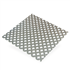 Plaque en acier brut perforée croix - 500 x 250 mm - épaisseur 1 mm