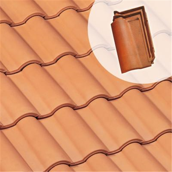 Tuile en terre cuite Gallo Romane (GL601) Monier - Ocre