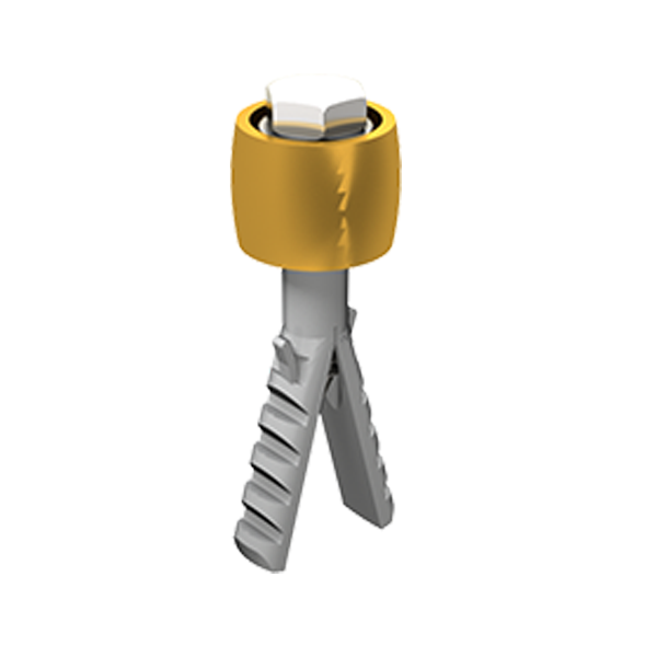 Guide à 1 olive nylon sur cheville S10 pour U 30x30