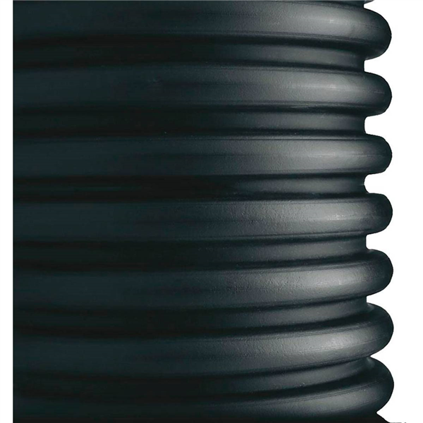 Tubes PEHD Annelé Assainiss. d=465mmOD, SN8, long.6-6,1m, noir, conf.EN 13476-3