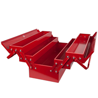 Caisse à outils métallique KS Tools 5 compartiments 430 x 200 x 200 mm