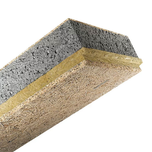 Panneau isolant pour sous-face de dalle béton en pose rapportée - Fibrastyroc+ Phonik - R 3,30 m².K/W - 2,00 M x 0,60 M - ép. 125 MM