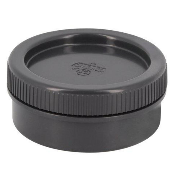 TAMPON DE VISITE AVEC BOUCHON M-F D.100 HOMETECH