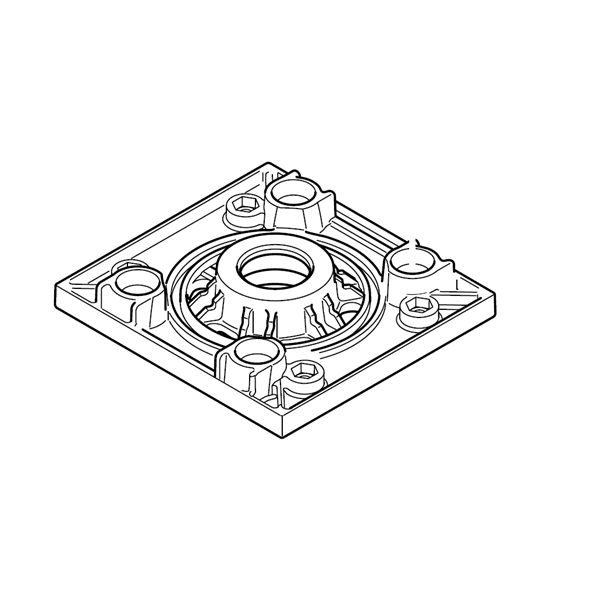 Base de remplacement pour ponceuse BO 4565 Makita