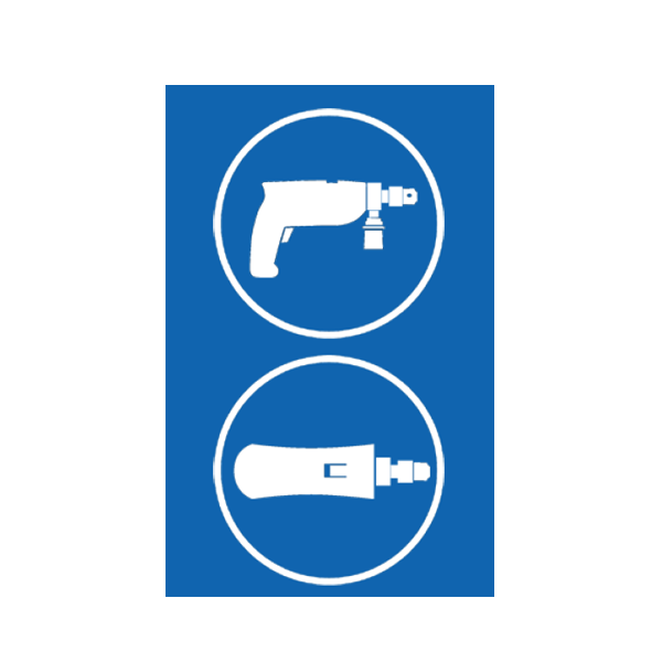 Brosse pinceau abrasive Osborn - Tige 6 mm Diamètre 25 mm - Fil ondulé d'acier inoxydable