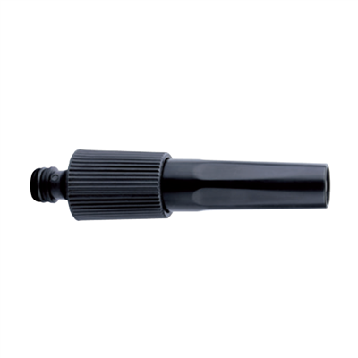 Lance d'arrosage pour tuyau d'arrosage avec jet réglable - Fitt - Plastique Mono-matière - Noir