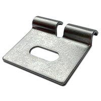 Fixation murale pour panneau grillage rigide Moreda - acier inoxydable AISI 304 - sachez de 10 pièces