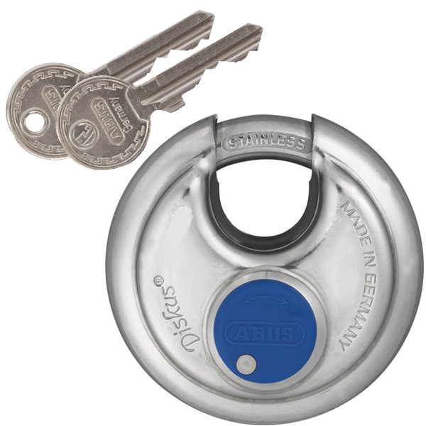ABUS Cadenas Diskus 24IB/70 En Acier Inoxydable - Avec Protection