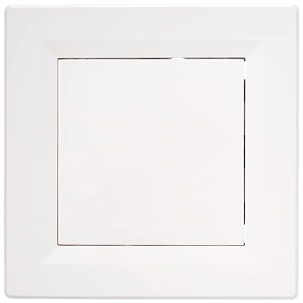 Obturateur Schneider Asfora complet - à encastrer - blanc brillant - 10 A max - IP20