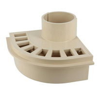 SIPHON DE BALCON D.80 SABLE