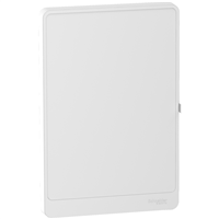 Porte Schneider Resi9 Styl pour coffret de répartition de trois rangées de 13 modules - blanc