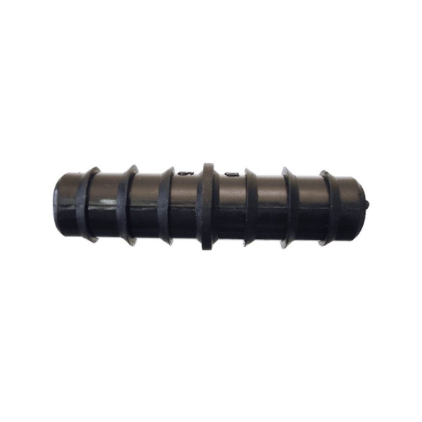 Raccords de jonction cannelés en plastique pour arrosage goutte à goutte 13 x 16 mm - 6 pièces