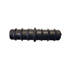 Raccords de jonction cannelés en plastique pour arrosage goutte à goutte 13 x 16 mm - 6 pièces