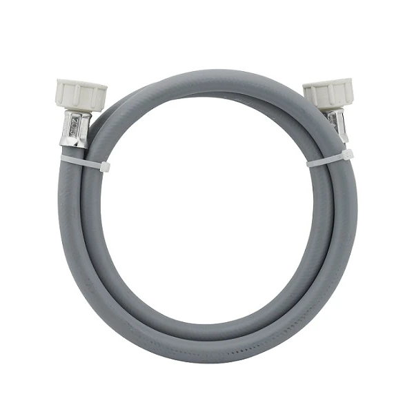 Tuyau d'alimentation pour machine à laver 2 m - MF 20 x 27 - Diamètre 10 mm - Caoutchouc