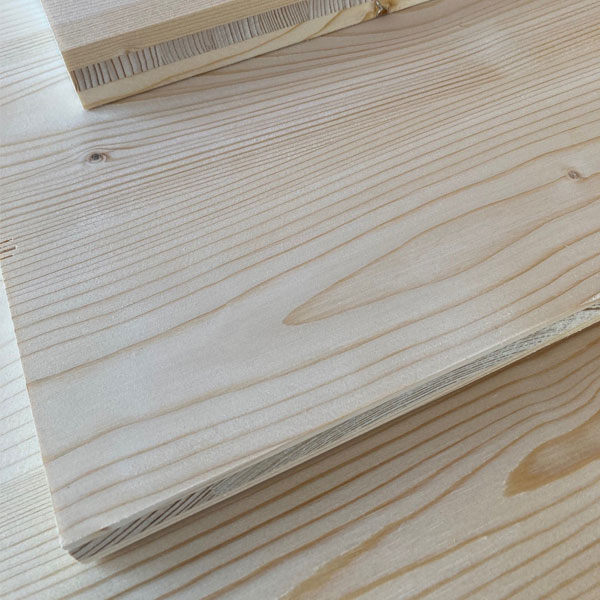 Panneau bois massif 3 plis en Épicéa B/C+ - 5000 x 2050 mm - ép. 19,00 MM