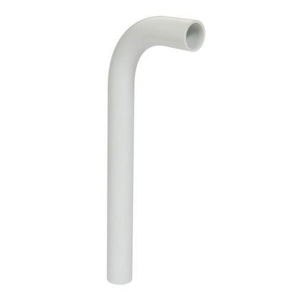 SORTIE DE LAVABO SIMPLE D.40 PVC BLANC