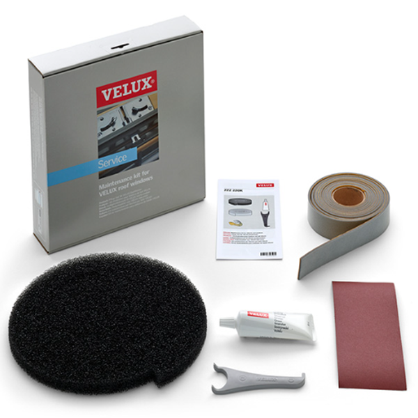 Kit d'entretien pour fenêtre de toit Velux produite après février 2014 - ZZZ 220K