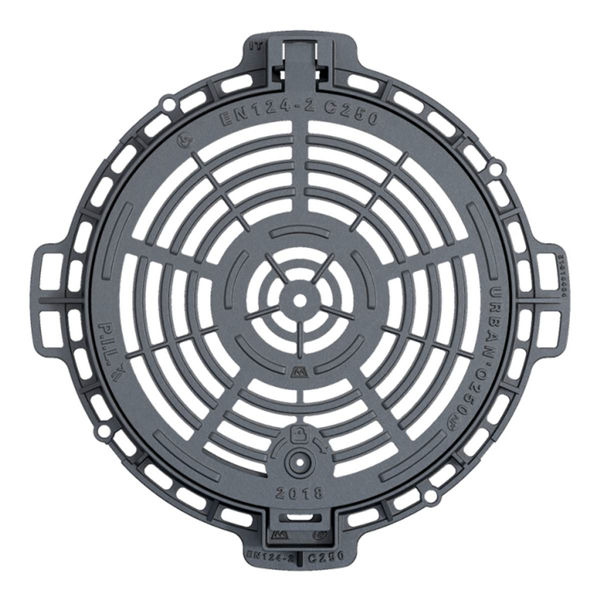 Regard Chaussée C250 D850 Articulé Verrouillage NF à Grillles