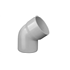 COUDE MF DN 80 45° GRIS