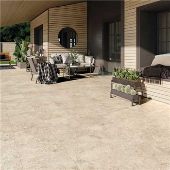 Carrelage extérieur antidérapant effet pierre en grès cérame émaillé - Caramon - 60,0 CM x 40,0 CM - ép. 10,00 MM - Noce