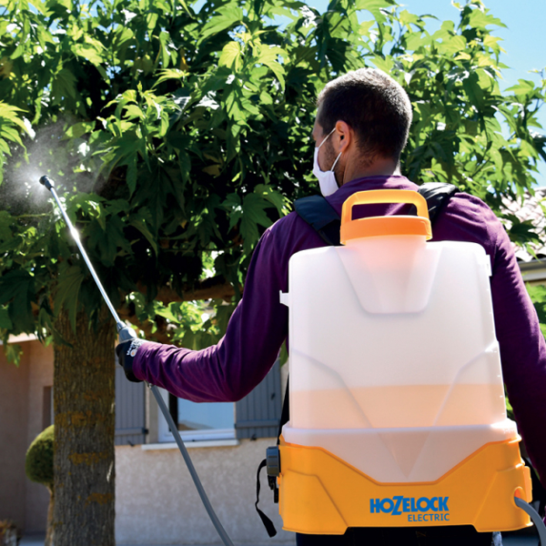 Pulvérisateur à dos électrique - Pulsar 15L Electric Hozelock - capacité 15,0 LTR