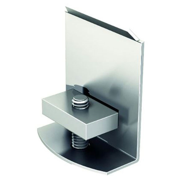 Enjoliveur d'extrémité acier Mantion pour rail 5040