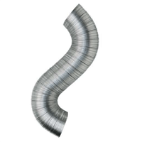 Gaine flexible pour VMC - Ø 100 mm - Longueur 1,5 m - Alu compacte - Autogyre