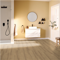 Parquet stratifié Aqua Classic 8/33 - 4 chanfreins avec système Aqua CLIC it! 24h - 193 x 8 x 1292 mm - Chêne Sherman Miel