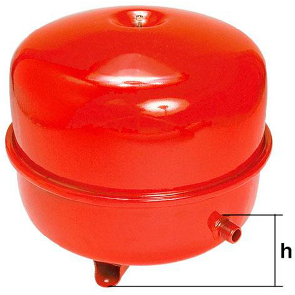 Vase d'expansion à membrane pour chaudière - Noyon et Thiebault - Capacité 25 litres - Mâle 3/4" soit 20 x 27