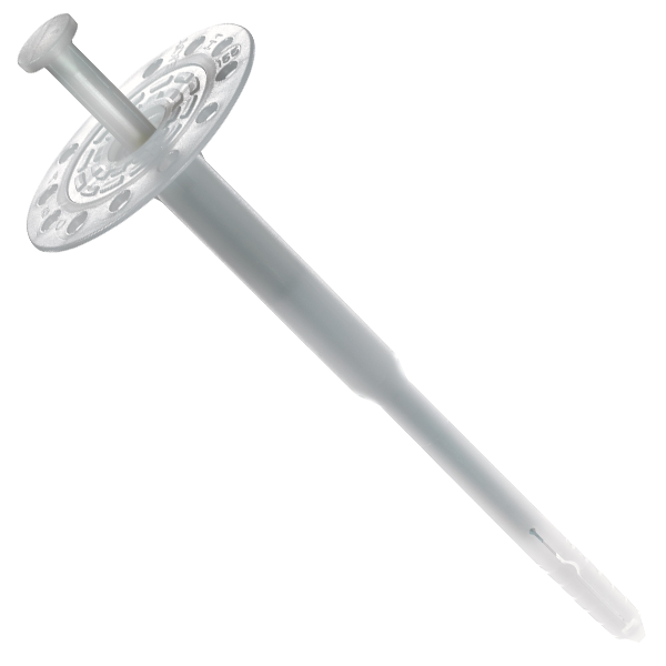 Cheville à frapper clou métallique IFXF-1 Parex - Fixation isolant - L. 175 MM - Boîte de 100 pièces