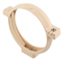 Collier bride pour tube descente eaux pluviales Nicoll Ø 100 mm - Sable - Polypropylène