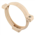 Collier bride pour tube descente eaux pluviales Nicoll Ø 100 mm - Sable - Polypropylène