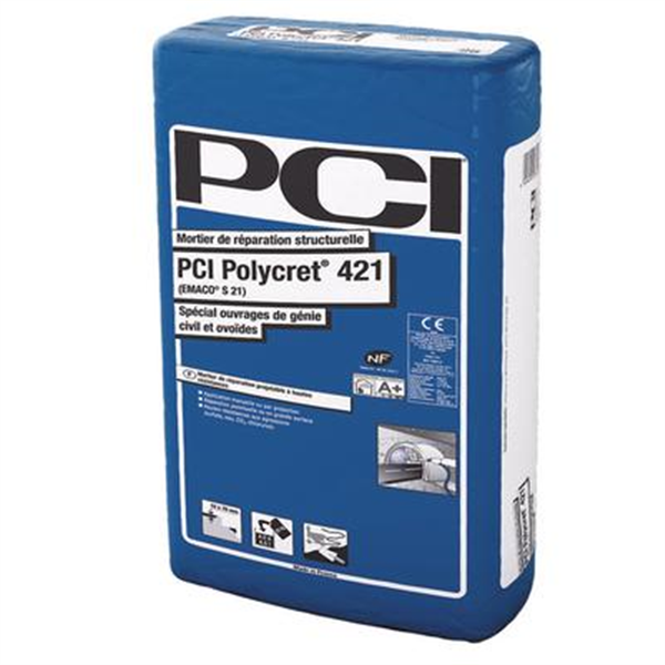 Mortier de réparation PCI polycret 421