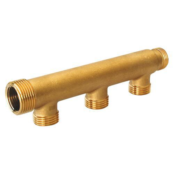 Collecteur de distribution chantier à portée plate mf3/4" - 3 sorties en 1/2