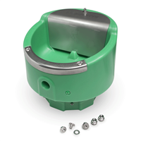 Abreuvoir antigel électrique 50W à niveau constant - pose sur buse - LAKCHO 2 - Débit 10 L/min - raccord eau 1/2"