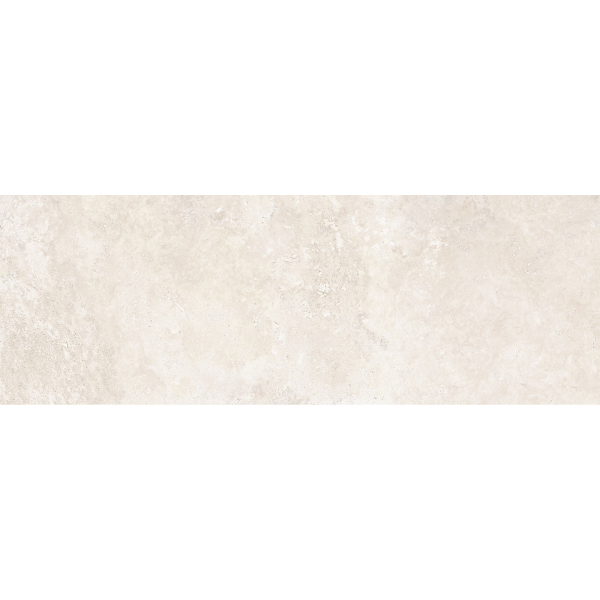 Carrelage mural imitation pierre naturelle de travertin - Travertino Wall Cross Bianco rectifié - 120 x 40 cm - ép. 9 mm