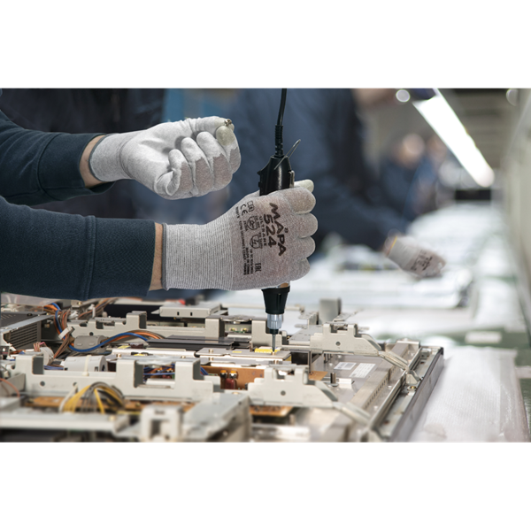 Gant pour travaux de précision spécial électroniques ESD - Ultrane 524 Mapa - taille 10