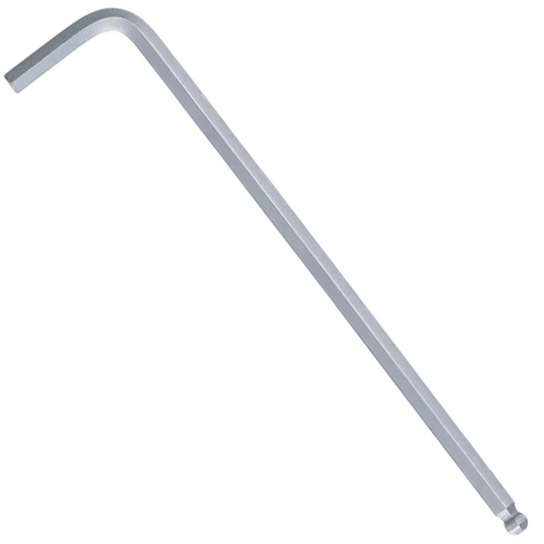 Clé mâle 6 pans à tête sphérique extra longue KS Tools diamètre 19 mm