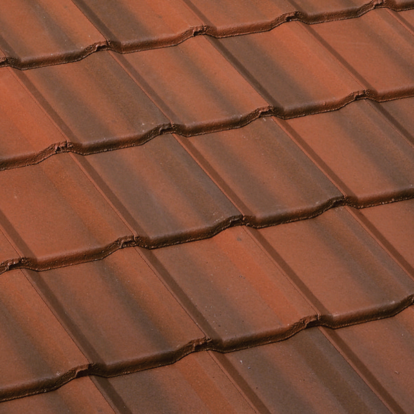 Tuile béton grand moule à faible relief - Perspective - Badiane - 42 x 33 cm