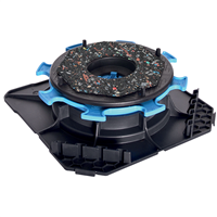 Plot pour terrasse en dalles Cleman Jouplast - hauteur réglable de 40 à 55 MM