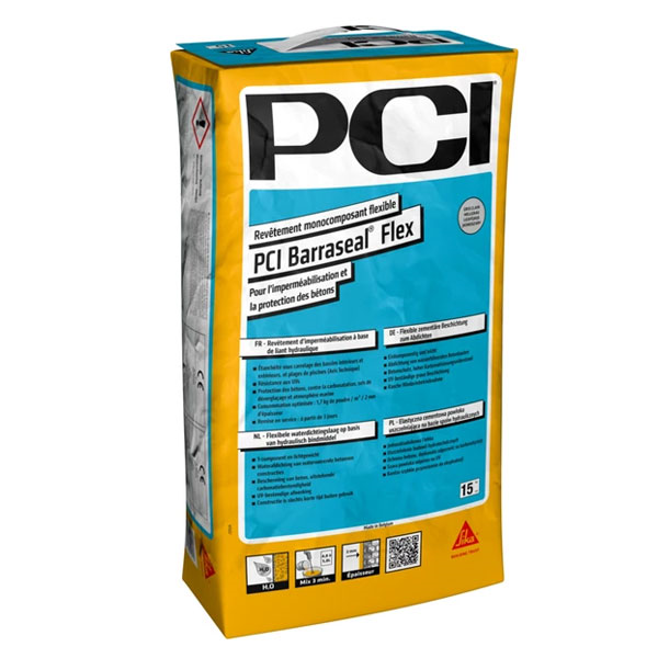 PCI BARRASEAL FLEX GRIS SAC 15KG