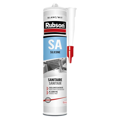 RUBSON Mastic SA Sanitaire Blanc Cart 300ml