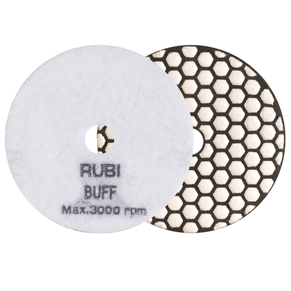 Disque de polissage de finition diamanté BUFF pour pierre naturelle et béton - Ø 100 mm