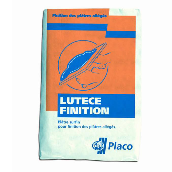 Plâtre très fin pour finition des plâtres allégés - C6/20/2 - Lutèce Finition - Sac de 25 kg