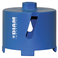 Couronne diamant TechLine SD4 pour perforateur M16 Ø 62 x 62 mm - Diam Industries