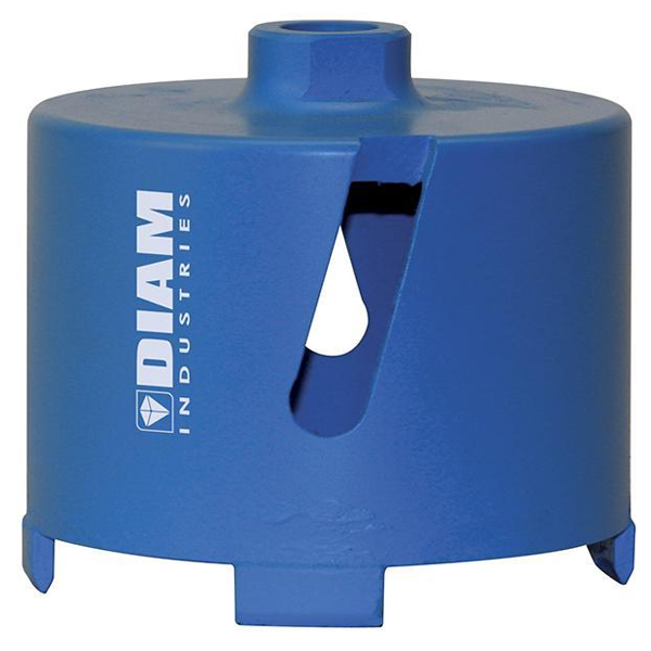 Couronne diamant TechLine SD4 pour perforateur M16 Ø 62 x 62 mm - Diam Industries