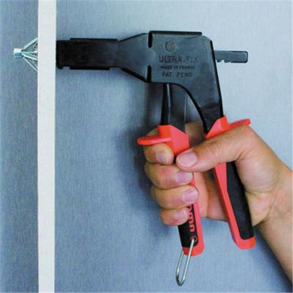 Pince pistolet à crémaillère pour chevilles métalliques diamètre 4 à 8 mm Ultra Fix